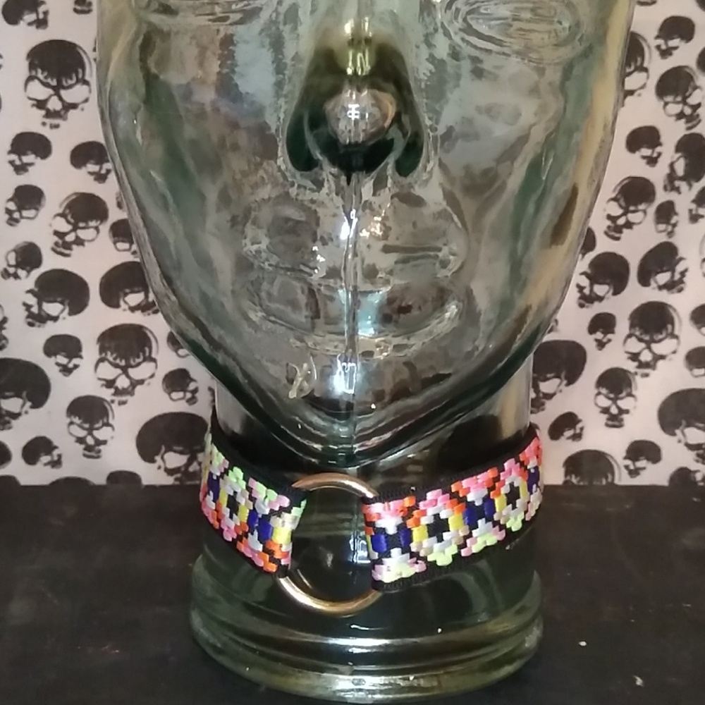 Neon Ring Choker